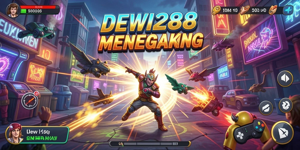 Tampilan gameplay seru DEWI288 menantang para pemain.