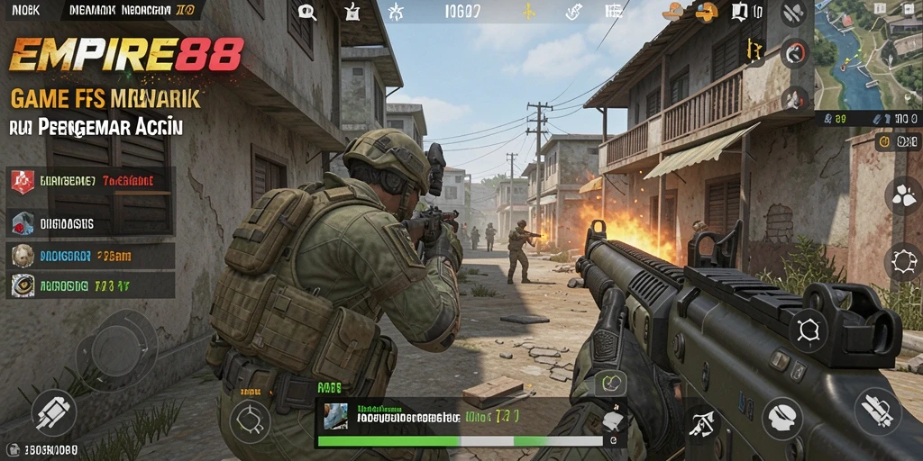 Gameplay EMPIRE88 dengan aksi tembak-menembak yang mendebarkan.