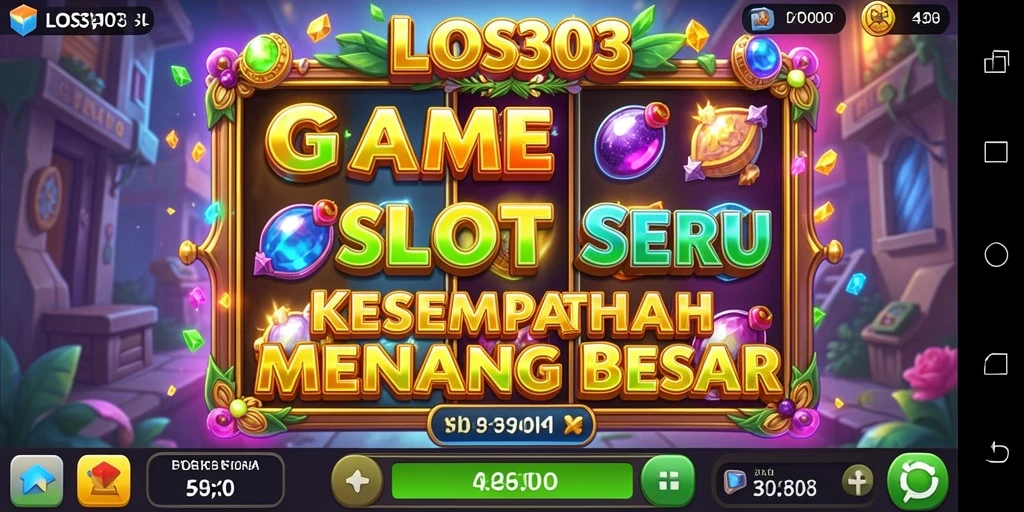 Tampilan menarik dari gameplay Slot di LOS303.