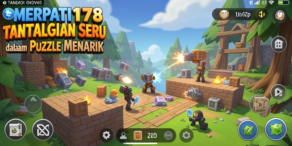 Screenshot gameplay <strong>MERPATI178</strong> menampilkan tantangan Puzzle yang seru dan menarik.