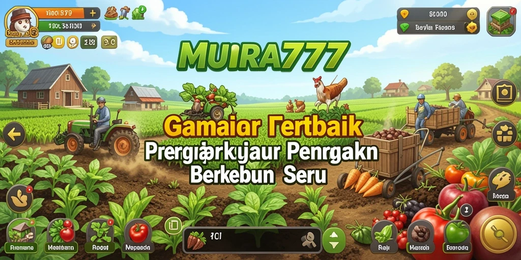Gameplay MUARA777 yang menggugah selera berkebun.