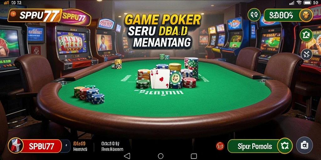 Tampilan gameplay seru dalam SPBU77 yang penuh tantangan.