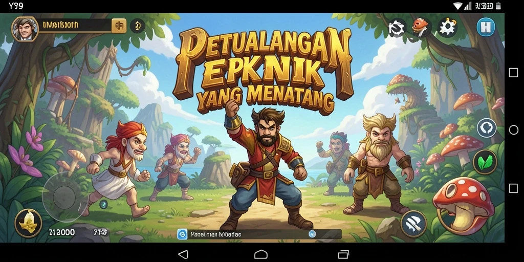 Screenshot gameplay Y89 menampilkan petualangan seru dengan grafis menakjubkan.